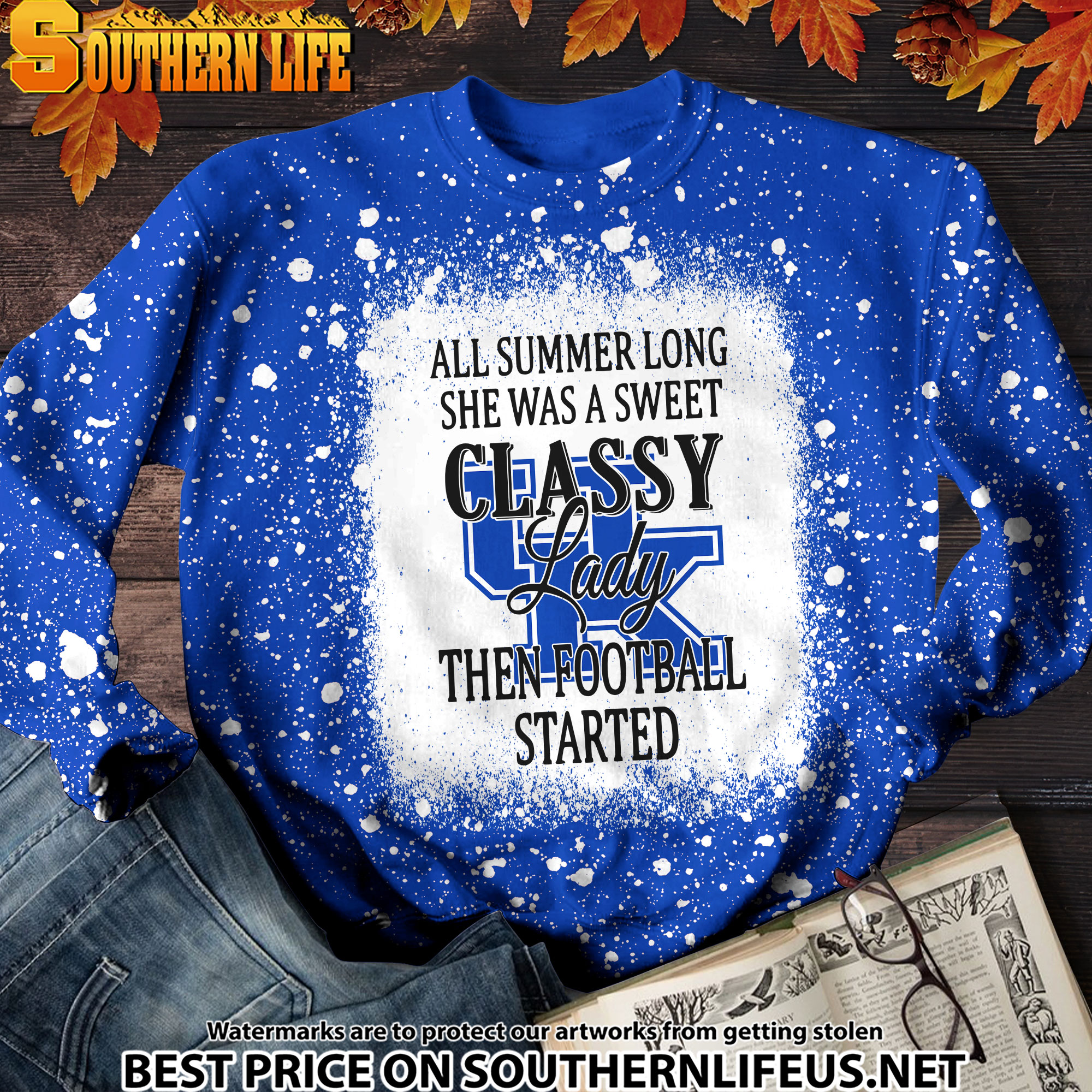 NCAA12 Kentucky Wildcats Sweet And Classy Lady Bleached 3D Printed Hoodie, TShirt, Sweatshirt - Image 4