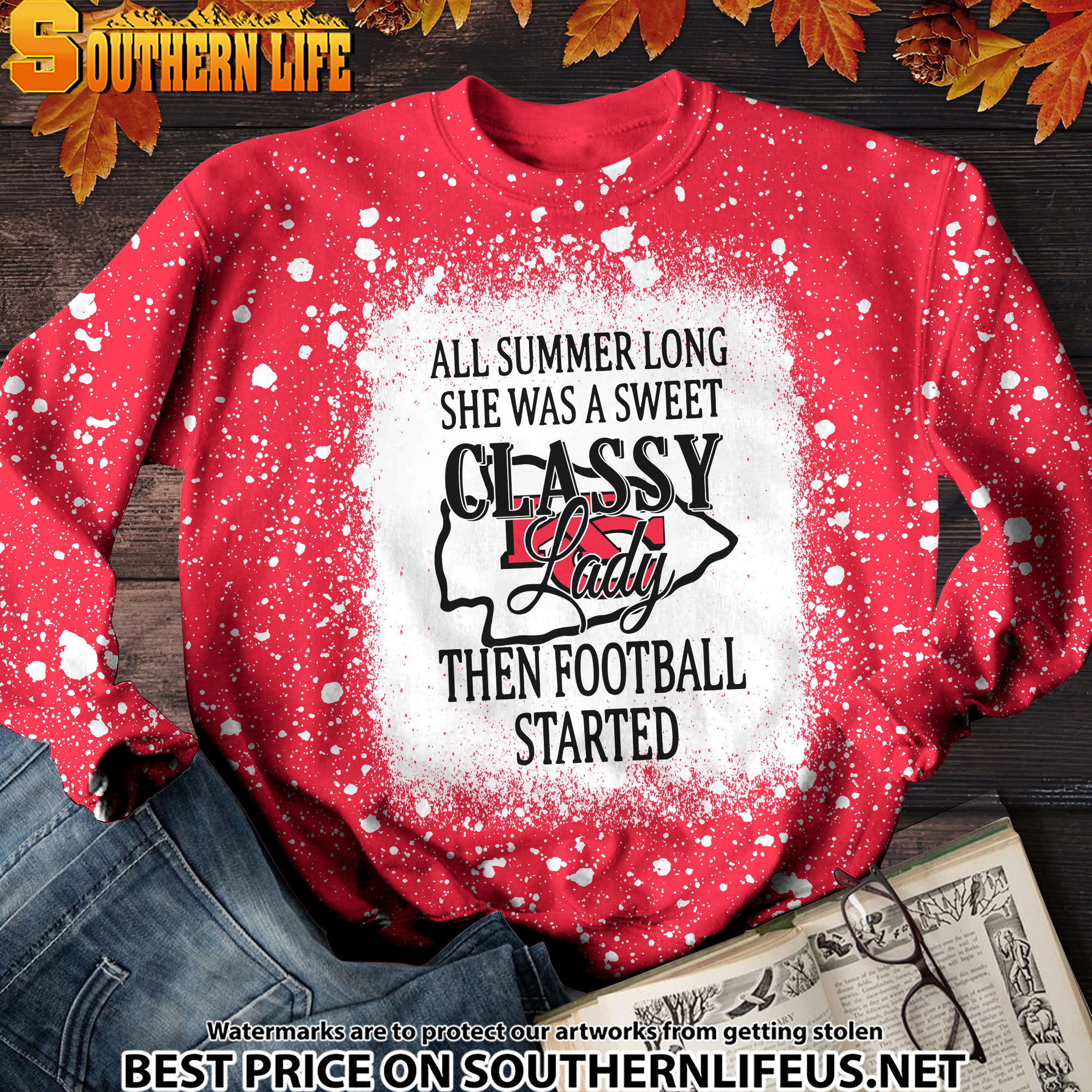 01 Kansas City Chiefs Sweet And Classy Lady Bleached 3D Printed Hoodie, TShirt, Sweatshirt - Image 4