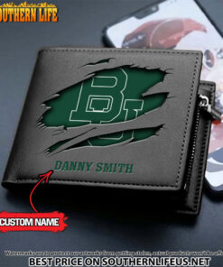 Alternative view of NCAA43 Baylor Bears Men’s Leather Wallet Custom Name