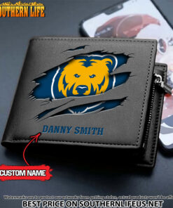 Alternative view of NCAA60 Northern Colorado Bears Men’s Leather Wallet Custom Name