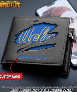 Alternative view of NCAA71 UCLA Men’s Leather Wallet Custom Name
