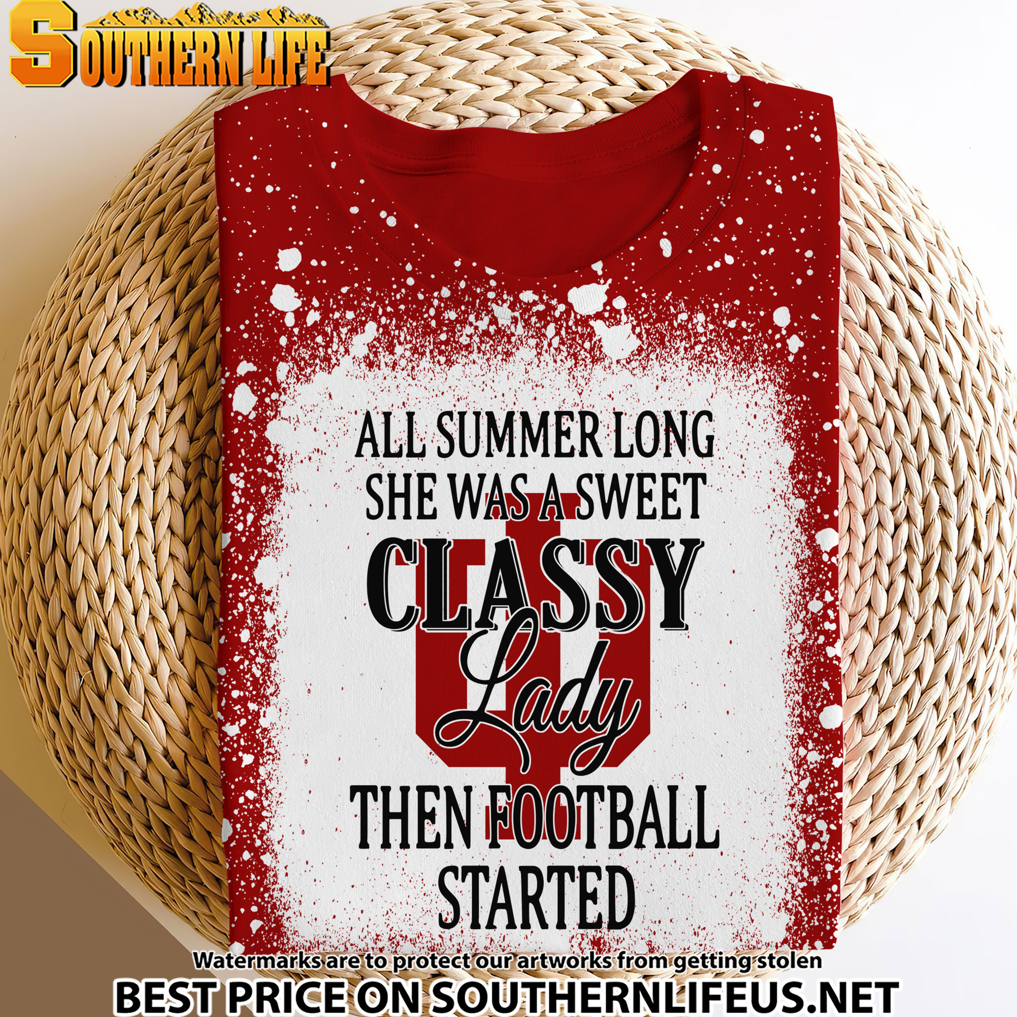 NCAA30 Indiana Hoosiers Sweet And Classy Lady Bleached Women's Skater Dresses - Image 4