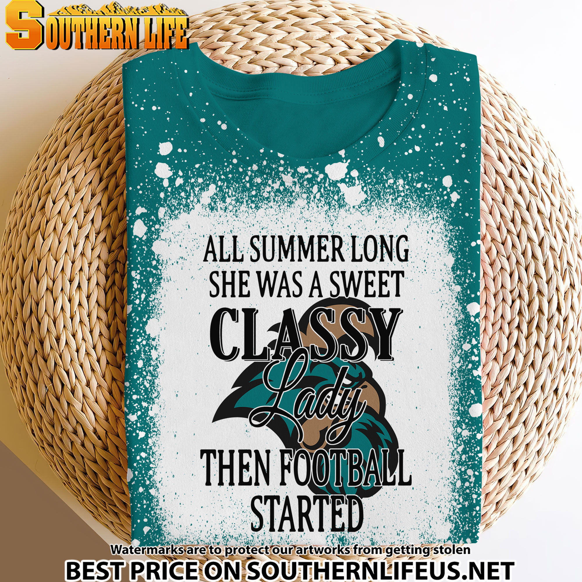 NCAA46 Coastal Carolina Chanticleers Sweet And Classy Lady Bleached 3D Printed Hoodie, TShirt, Sweatshirt - Image 4