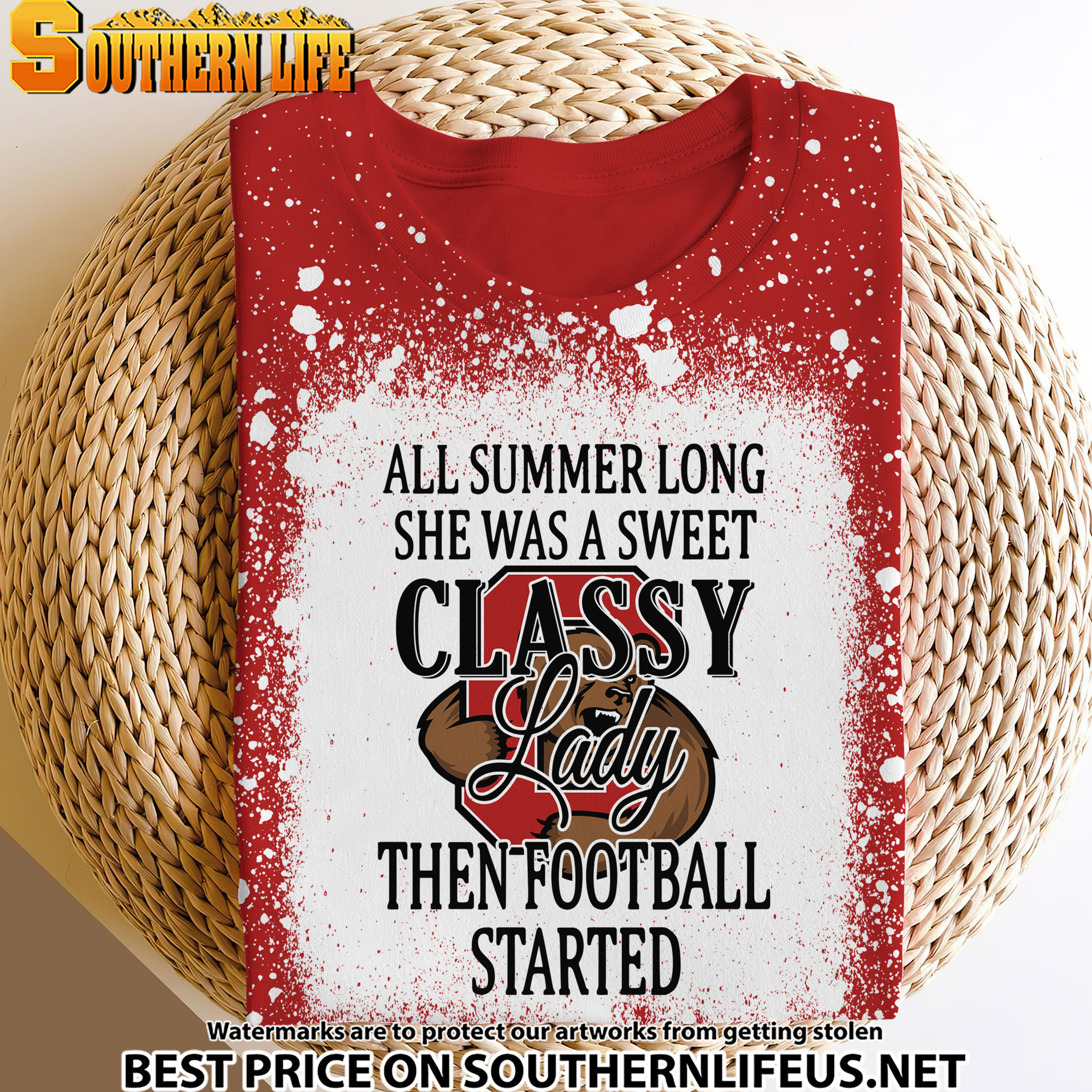 NCAA49 Cornell Big Red Sweet And Classy Lady Bleached 3D Printed Hoodie, TShirt, Sweatshirt - Image 3