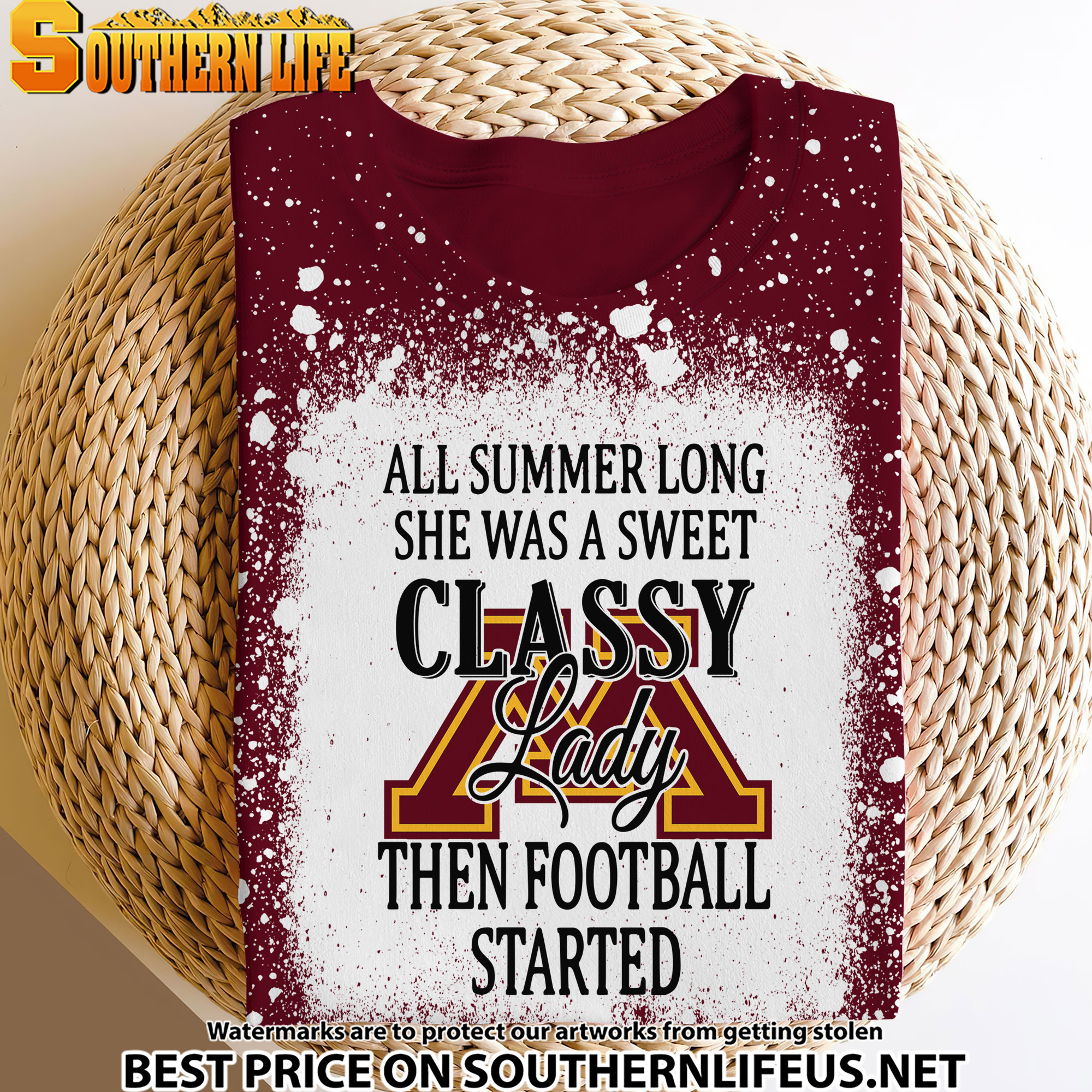 NCAA57 Minnesota Golden Gophers Sweet And Classy Lady Bleached 3D Printed Hoodie, TShirt, Sweatshirt - Image 4