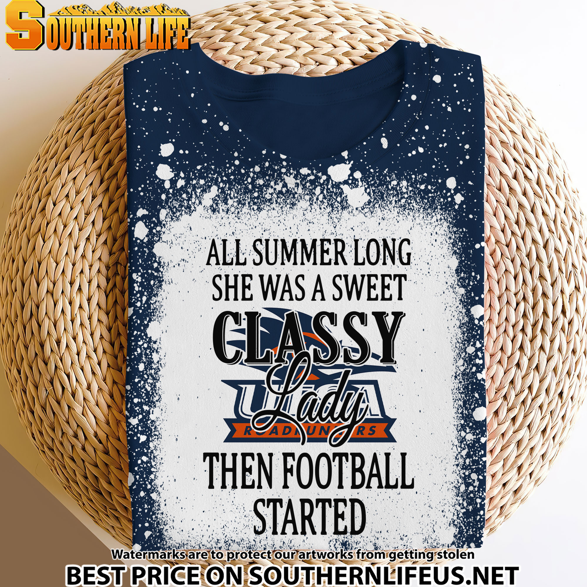 NCAA74 UTSA Roadrunners Sweet And Classy Lady Bleached 3D Printed Hoodie, TShirt, Sweatshirt - Image 4
