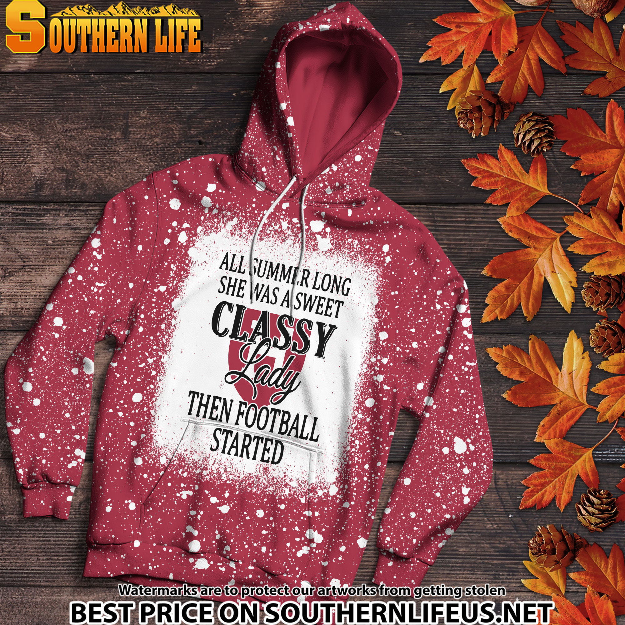 NCAA51 Harvard Crimson Sweet And Classy Lady Bleached 3D Printed Hoodie, TShirt, Sweatshirt - Image 3