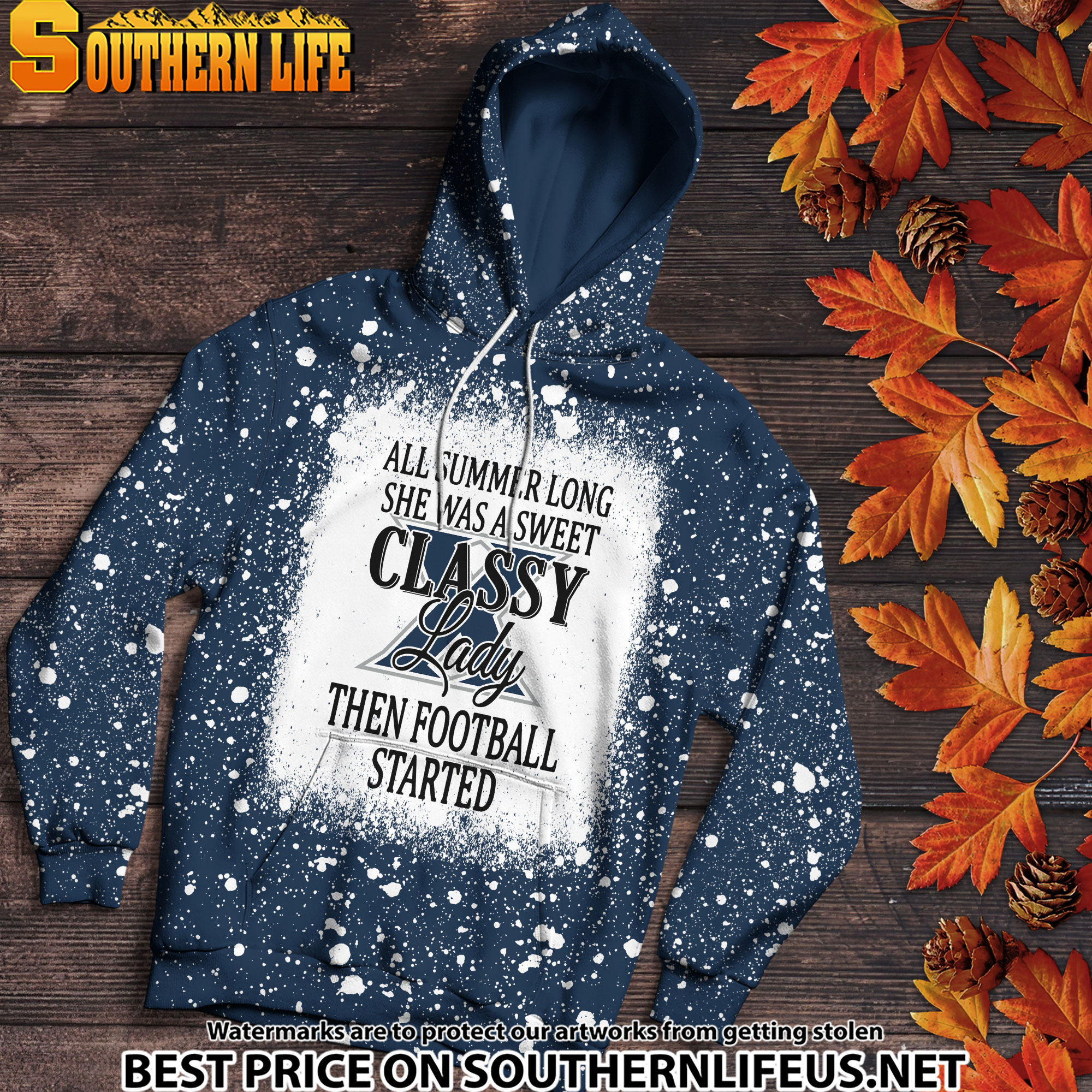 NCAA66 Xavier Musketeers Sweet And Classy Lady Bleached 3D Printed Hoodie, TShirt, Sweatshirt - Image 3