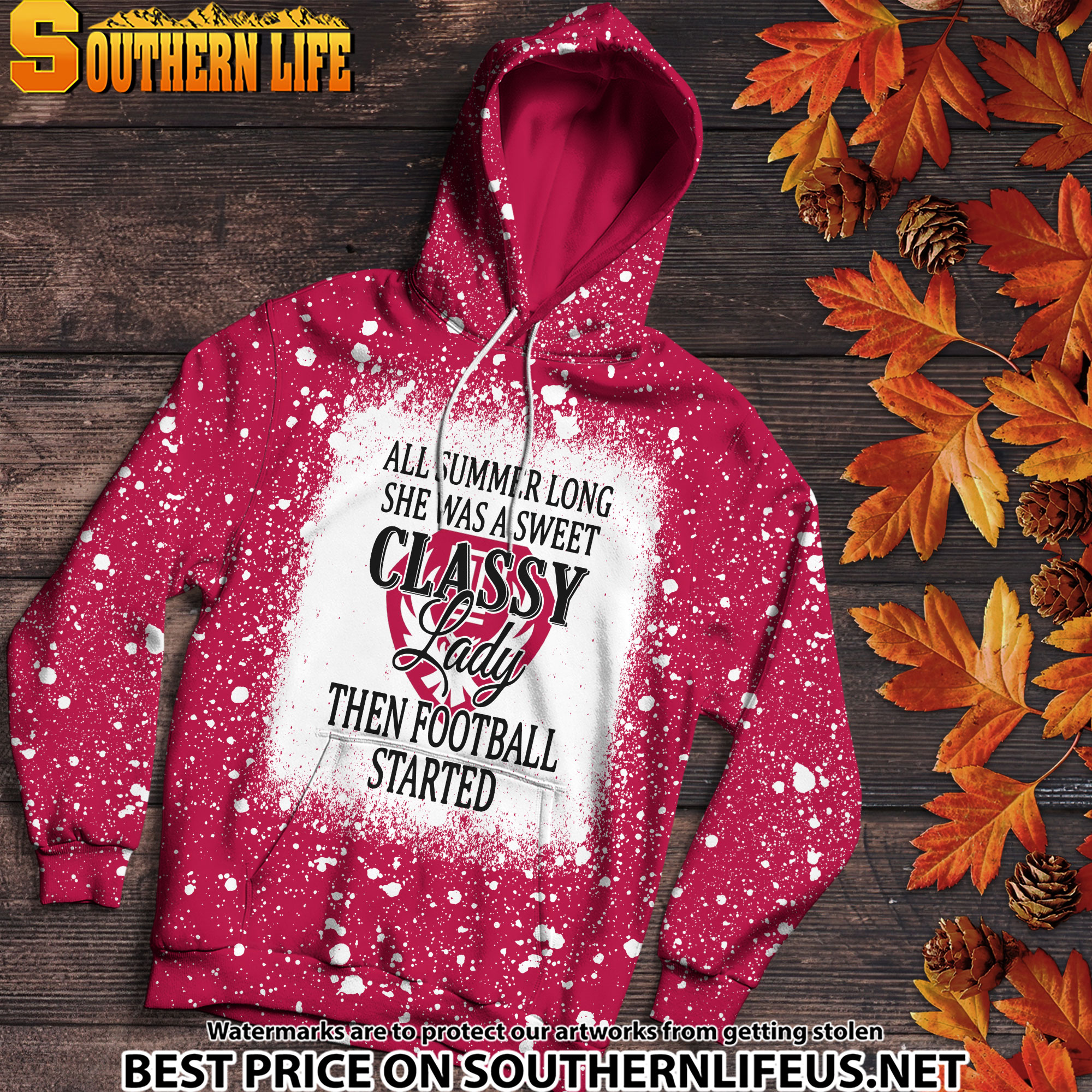 NCAA68 Temple Owls Sweet And Classy Lady Bleached 3D Printed Hoodie, TShirt, Sweatshirt - Image 3