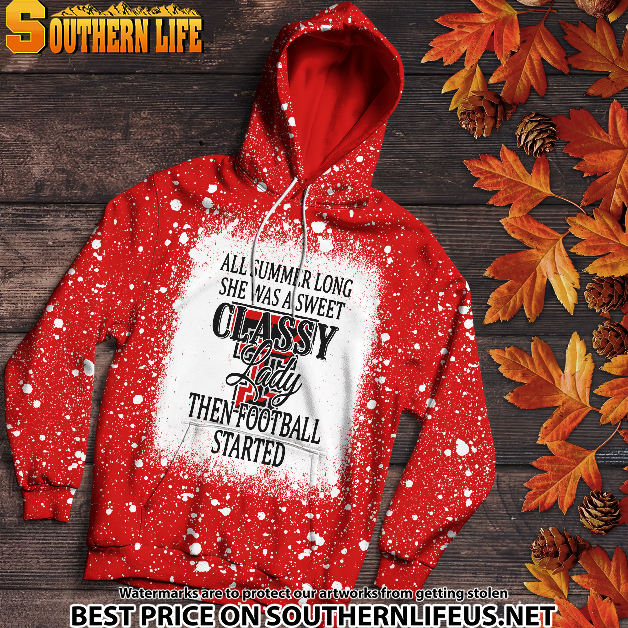 NCAA69 Texas Tech Red Raiders Sweet And Classy Lady Bleached 3D Printed Hoodie, TShirt, Sweatshirt - Image 3