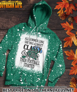 Alternative view of NCAA70 Tulane Green Wave Sweet And Classy Lady Bleached 3D Printed Hoodie, TShirt, Sweatshirt