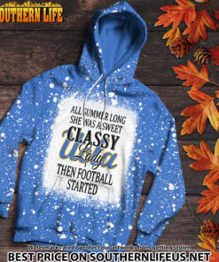 Alternative view of NCAA71 UCLA Sweet And Classy Lady Bleached 3D Printed Hoodie, TShirt, Sweatshirt