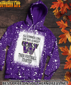 Alternative view of NCAA78 Washington Huskies Sweet And Classy Lady Bleached 3D Printed Hoodie, TShirt, Sweatshirt