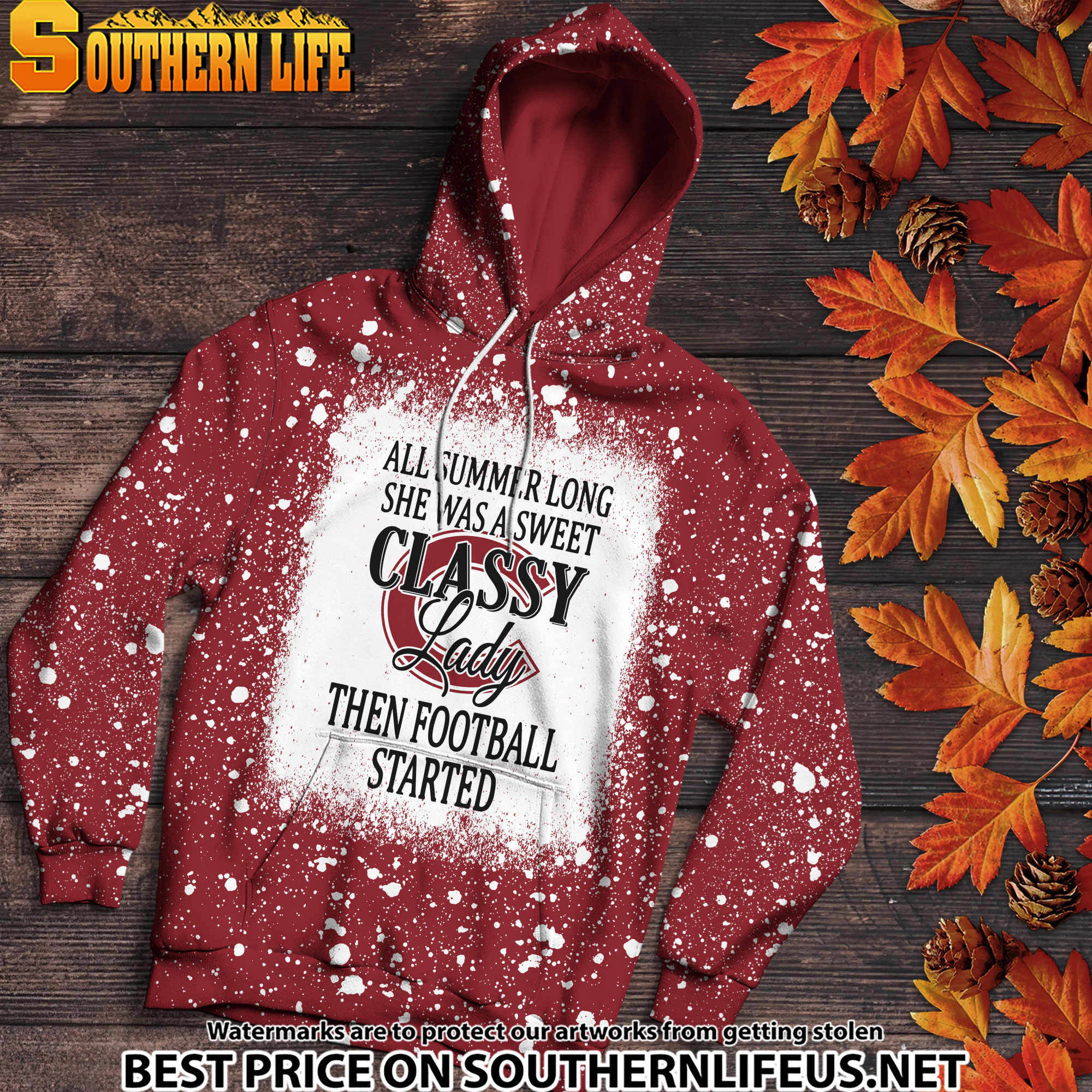 NCAA80 Colgate Raiders Sweet And Classy Lady Bleached 3D Printed Hoodie, TShirt, Sweatshirt - Image 2