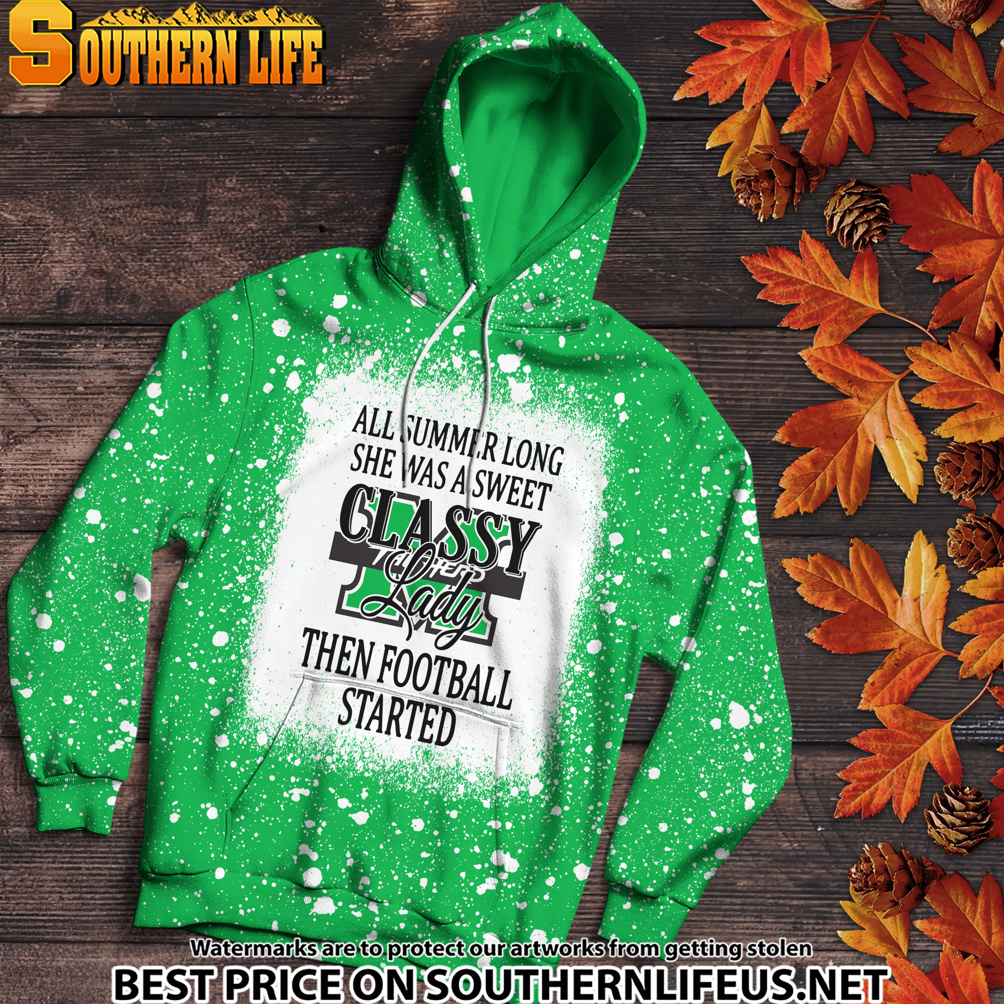 NCAA82 Marshall Thundering Herd Sweet And Classy Lady Bleached 3D Printed Hoodie, TShirt, Sweatshirt - Image 2