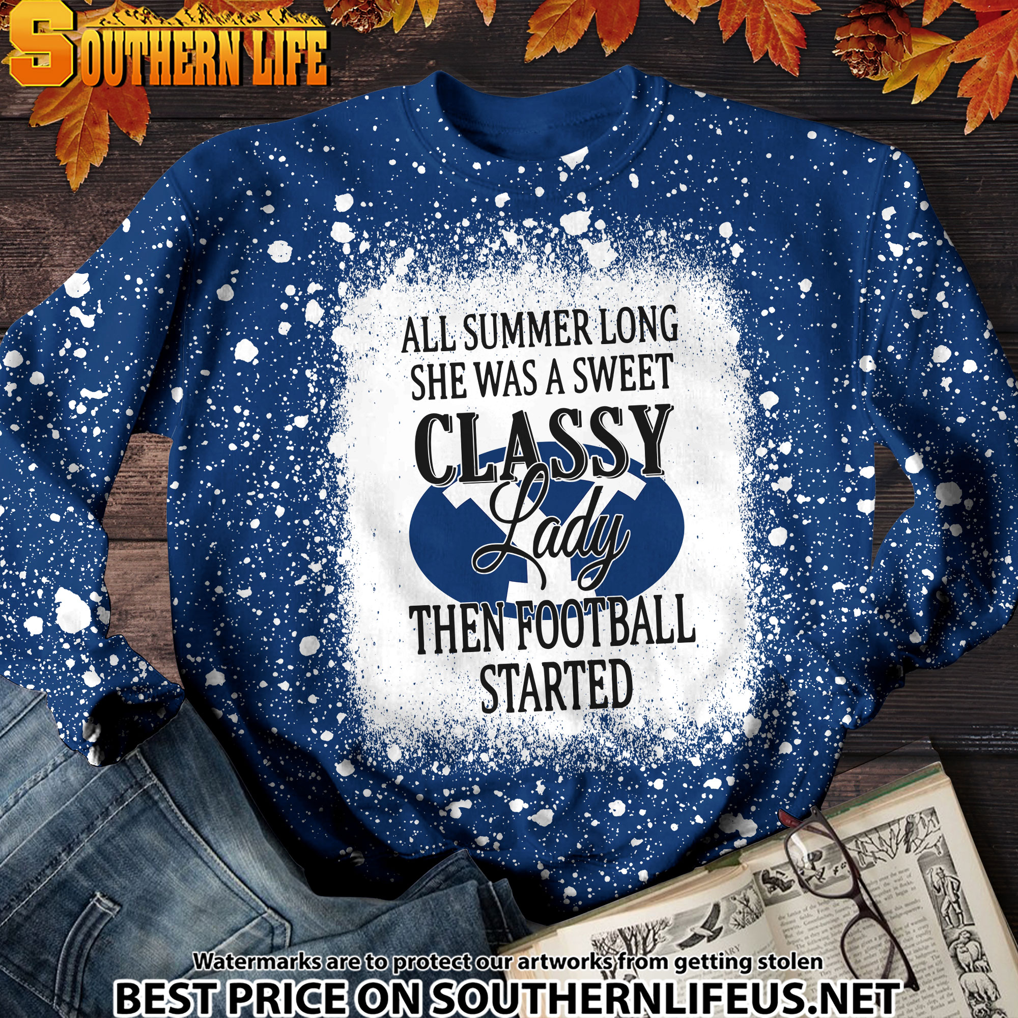 NCAA44 BYU Sweet And Classy Lady Bleached 3D Printed Hoodie, TShirt, Sweatshirt - Image 3