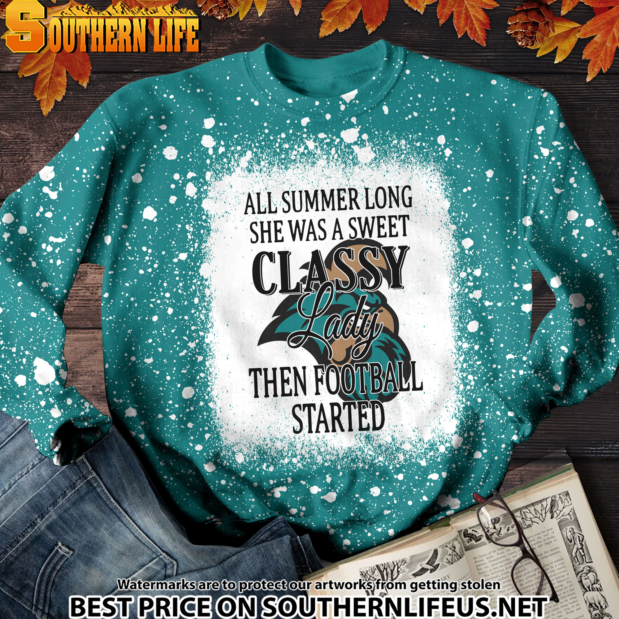 NCAA46 Coastal Carolina Chanticleers Sweet And Classy Lady Bleached 3D Printed Hoodie, TShirt, Sweatshirt - Image 3