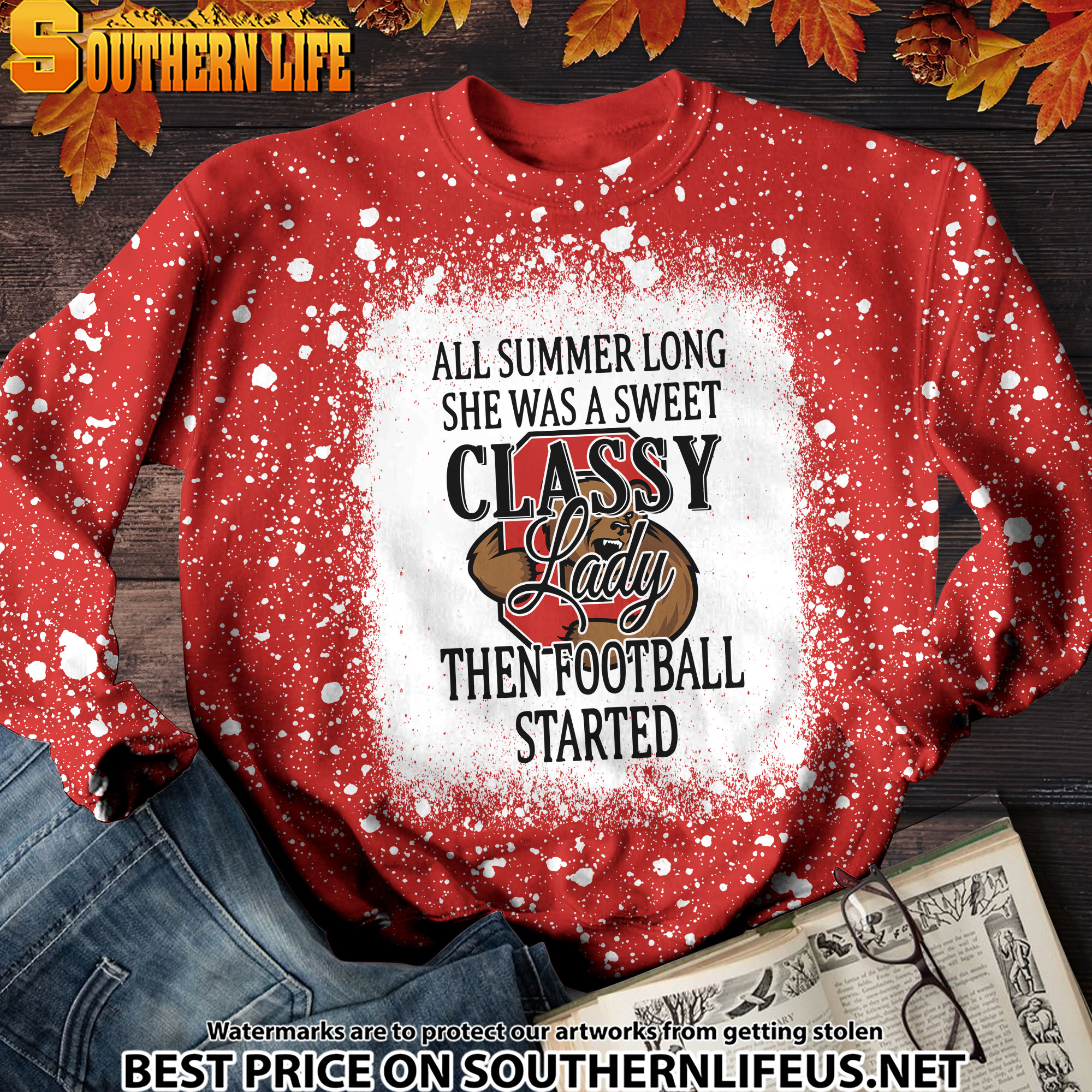NCAA49 Cornell Big Red Sweet And Classy Lady Bleached 3D Printed Hoodie, TShirt, Sweatshirt - Image 4