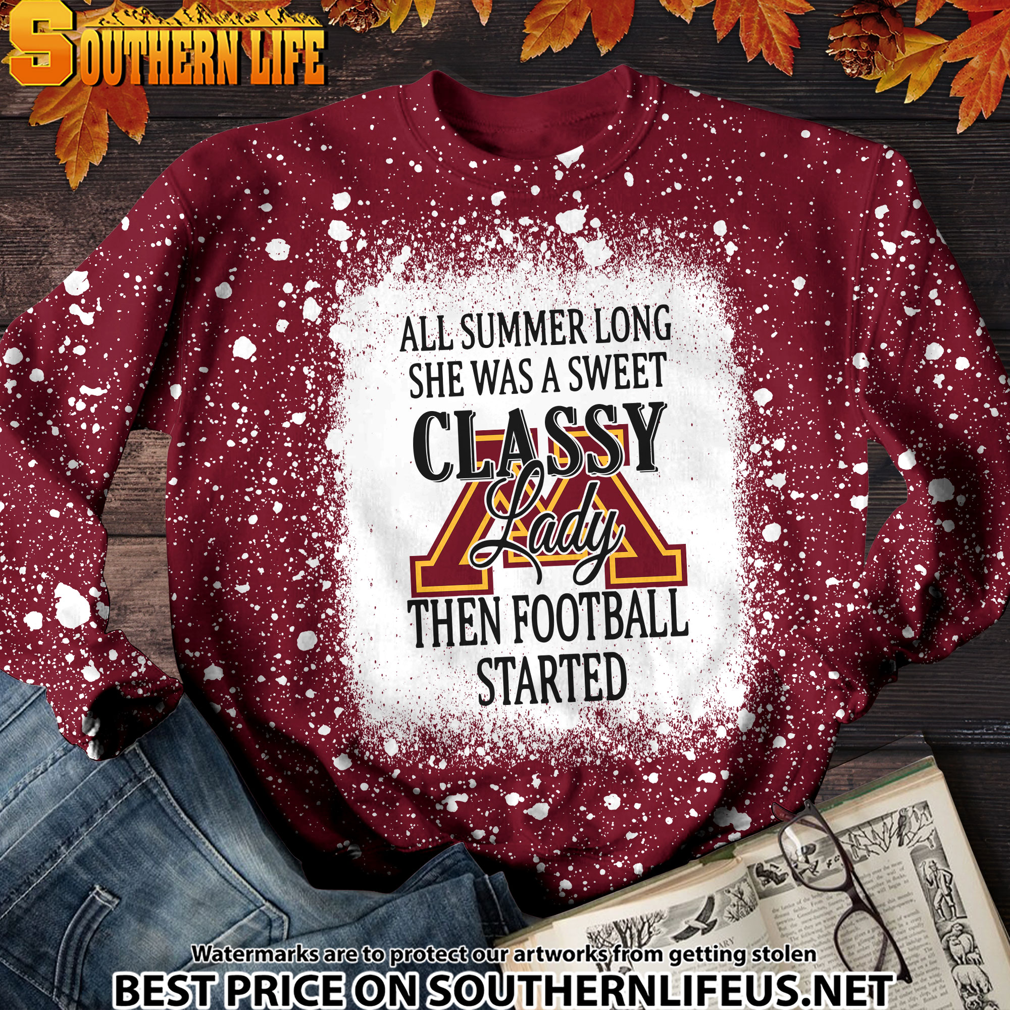 NCAA57 Minnesota Golden Gophers Sweet And Classy Lady Bleached 3D Printed Hoodie, TShirt, Sweatshirt - Image 2