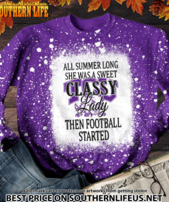 Alternative view of NCAA67 TCU Horned Frogs Sweet And Classy Lady Bleached 3D Printed Hoodie, TShirt, Sweatshirt
