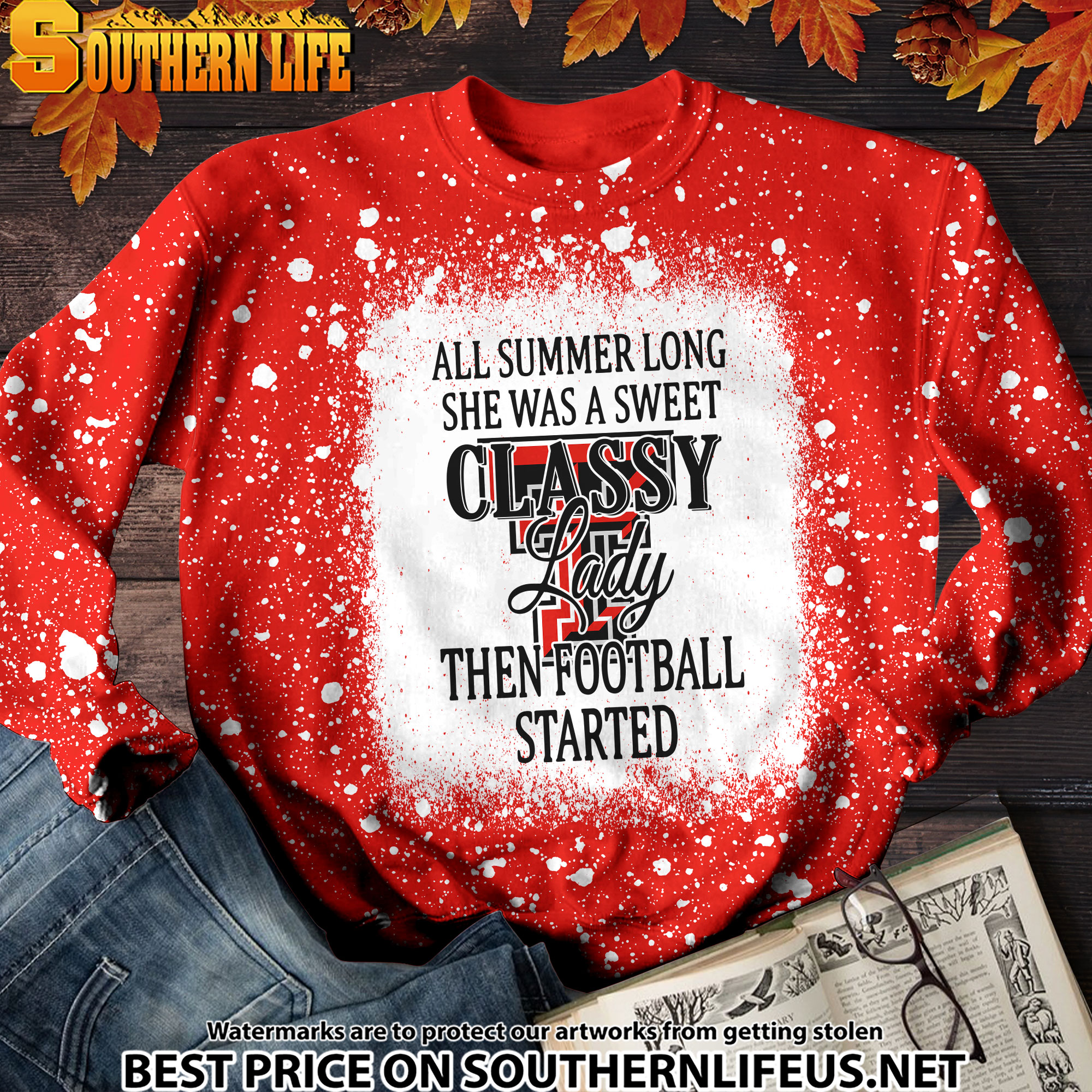 NCAA69 Texas Tech Red Raiders Sweet And Classy Lady Bleached 3D Printed Hoodie, TShirt, Sweatshirt - Image 2