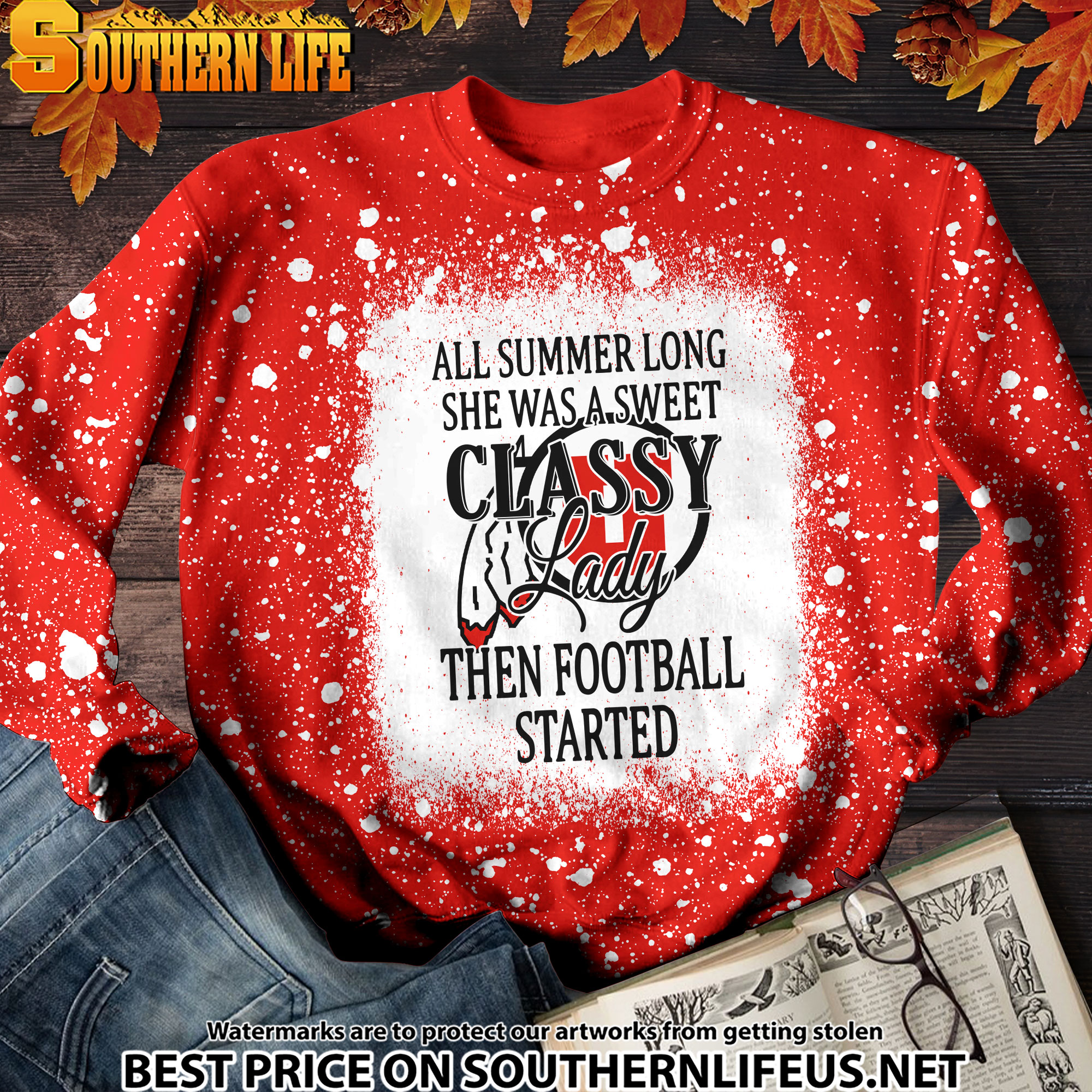 NCAA73 Utah Utes Sweet And Classy Lady Bleached 3D Printed Hoodie, TShirt, Sweatshirt - Image 3