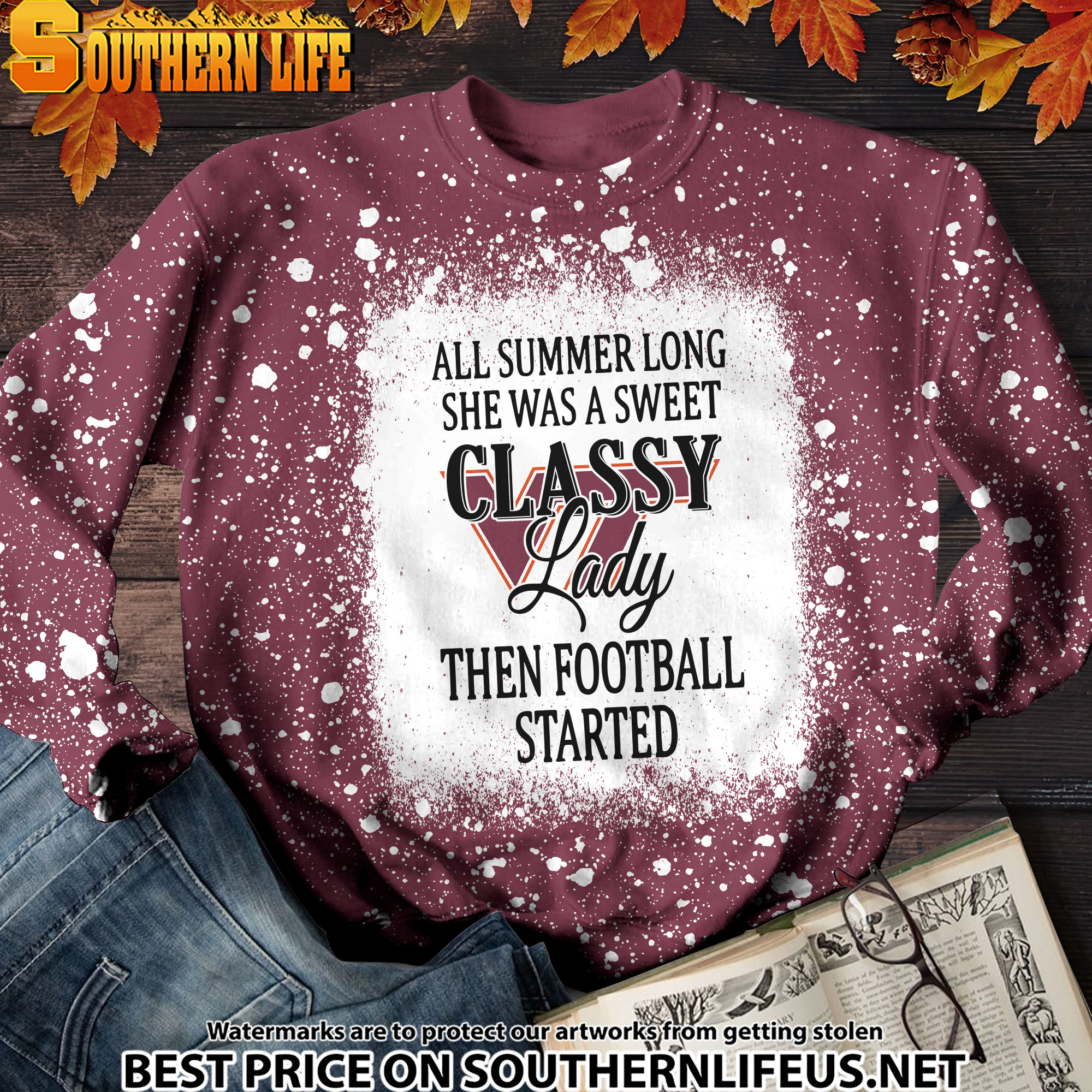 NCAA76 Virginia Tech Hokies Sweet And Classy Lady Bleached 3D Printed Hoodie, TShirt, Sweatshirt - Image 3
