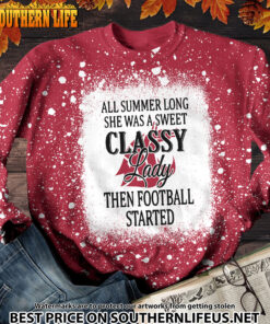 Alternative view of NCAA79 Washington State Cougars Sweet And Classy Lady Bleached 3D Printed Hoodie, TShirt, Sweatshirt