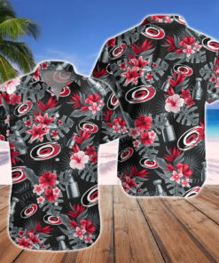 Alternative view of Carolina Hurricanes Stanley Cup Champions Hawaiian Shirt