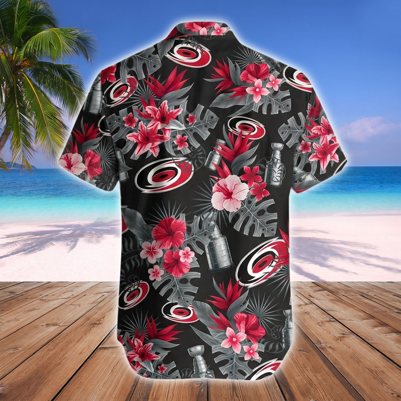 Carolina Hurricanes Stanley Cup Champions Hawaiian Shirt - Image 5